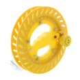 thumbnail image 3 of MERIGLARE Enrouleur de Corde de Ligne de Cerf-Volant pour Cour avec Poignée avec Ligne de Cerf-Volant de 200 m pour Adultes Jaune, 3 of 9