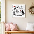 thumbnail image 5 of Canvas Wall Art Kitchen Tableware Canvas Art Print Love Pictures Wall Decor for Living Room Bedroom Artwork Decorations Stretched Framed Ready to Hang 10"x10", 5 of 9
