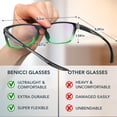 thumbnail image 4 of Gafas Benicci Estilizadas con Filtro de Luz Azul para Mujeres y Hombres, 4 of 7