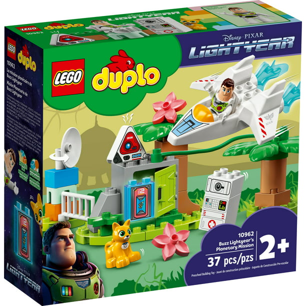 LEGO DUPLO and Pixar Buzz Lightyear's Planetary Mission Space Toys for Toddlers, Boys Girls 2 Plus Years Old with Spaceship & Robot Figure - Walmart.com