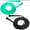 (Black, Green), variant on 2 Pack Adjustable Jump Rope, Tangle-Free Skipping Rope for Women Men, Lightweight Speed Rope, Workout Exercise Rope for Fitness Boxing Adult Gym Outdoor Beginner (Pink, Yellow)