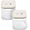 Cream, variant on Caraway 2.5qt Glass Airtight Food Storage Containers with - , BPA-Free Kitchen Storage Container - Stackable, Space-Saving Airtight Containers for Pantry, Dry Goods - 2 Pack - Mist