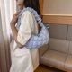 thumbnail image 5 of Bolso de viaje para mujer bandolera acolchada acolchada bolsos suaves grandes informales a la moda FLhrweasw Nuevo, 5 of 9