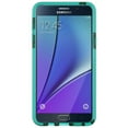 thumbnail image 6 of Case/Screen Protector for Note 5, Tech21 Aqua Mint Evo Check [ANTI-SHOCK] Cover + PureGear Tempered Glass Screen Guard for Samsung Galaxy Note 5, 6 of 10