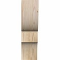 thumbnail image 2 of 5 1/2"W x 8"D x 20"H Ridgewood Smooth Corbel, Douglas Fir, 2 of 9