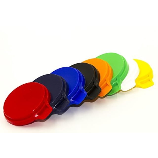 Tapas para latas de refresco – Paquete de 8 tapas a presión para latas de 12 a 16 oz – Tapas reutilizables para latas – Sin BPA, aptas para lavavajillas – Fabricado en Estados Unidos – Mantiene los re