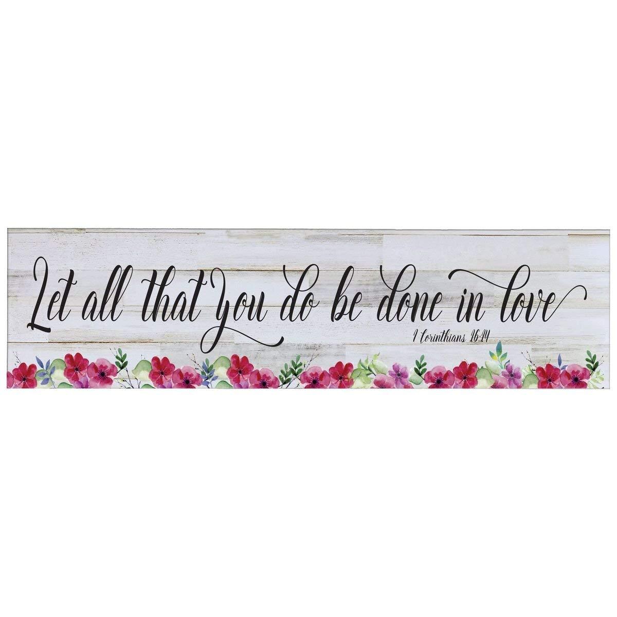 Home Decor Wall Plaques Distressed White