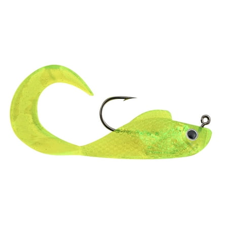 Blaze Fishing Bait RCM2-31 2 Rigged Livewire Grub 5 PK Salt/Pepper/Chartruese