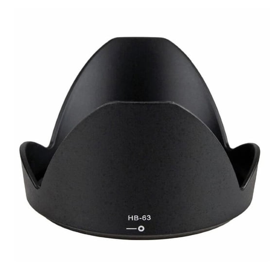 HB-63 Lens Hood Shade for Nikon 24-85mm f/3.5-4.5G ED VR Lens (Black)
