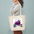 thumbnail image 3 of CafePress - Knitting Queen Tote Bag - Unisex Canvas Tote Bag, Beige, 1-Piece, 3 of 7