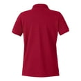 thumbnail image 5 of Harriton M205W Women's Valiant Cotton Snag Protect Polo-Red-3XL, 5 of 6