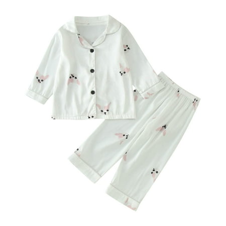 

Toddler Girl Outfits Boys Long Sleeve Cartoon Prints T Shirt Tops Pants Sets for Girls Size 2-3T