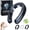 Blue, variant on Portable Neck Fan with Cooling Plate, Bladeless Wearable Air Conditioner Fan with 3 Speeds for Travel Sports Outdoor Use