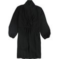 thumbnail image 1 of Vestido con Sobrepelliz informal liso para mujer bar III Negro Extragrande, 1 of 2