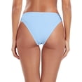 thumbnail image 7 of RELLECIGA Women's Cheeky Mid Waisted High Cut Bikini Bottoms, 7 of 7