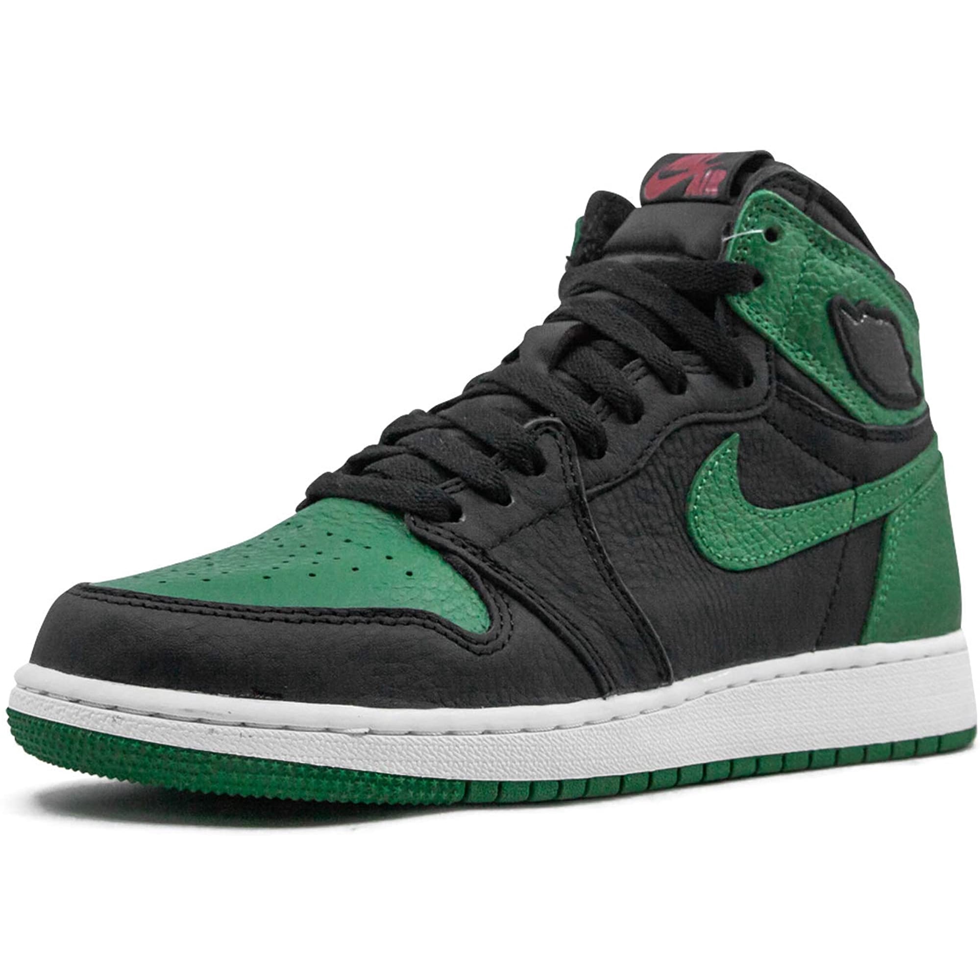 Jordan Youth Air 1 Retro High Gs Pine Green Black 575441 030 Size 3.5Y Walmart