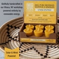 thumbnail image 3 of Sunbeam Candles 100% Beeswax Votives | 6-ct Box Prayer Candles | 15-Hour Burn Time Each | Made in USA, 3 of 6