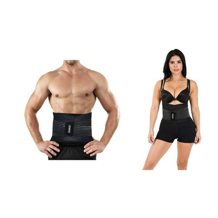 Shapex Fitness Training Ceinture de soutien au bas du dos permet une bonne levée pour les hommes Noir