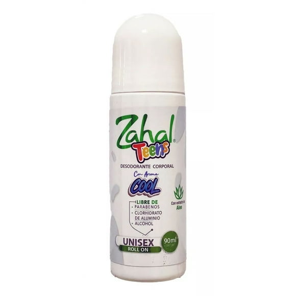Desodorante Teens Natural Zahal para adolecentes con aroma 90 ml
