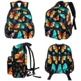 thumbnail image 4 of Flower Butterfly Cute Printed Backpack with Adjustable Shoulder Strap, Large Capacity, Lightweight, 4 of 6