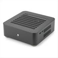 thumbnail image 1 of Mini HTPC de Aluminio, Carcasa Mini ITX, para Juegos, PC de Escritorio con Fuente de Alimentación de 8 Pines, Color Negro., 1 of 5