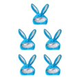 thumbnail image 1 of Wosthever Cotton Bunny Ears Hood Hat for Selfie 21.65x11.02inch Christmas Type2 NO2, 1 of 6