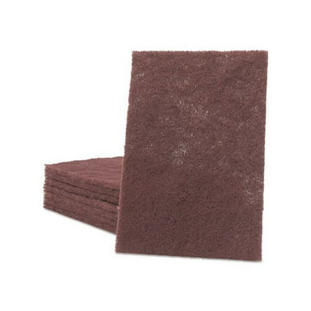 General Purpose Hand Pad 6 x 9, Maroon, 20 BX, 3 BX/CT
