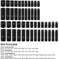 thumbnail image 3 of CASOMAN 1/4 Inch Drive Master Impact Socket Set, 50-Piece, 6-Point, SAE/Metric, 5/32 Inch - 9/16 Inch, 4mm - 15mm, Standard/Deep,CR-V, 3 of 8