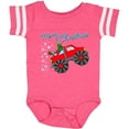 thumbnail image 3 of Inktastic Merry Christmas- Santa Drives a Monster Truck Boys or Girls Baby Bodysuit, 3 of 5