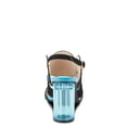 thumbnail image 4 of Azura Women's Embroidery Pumps & Heels - Geometric Design, Adjustable Ankle Strap, Transparent Cylindrical Heel, 4 of 8