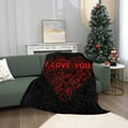 thumbnail image 2 of XZYG Christmas Day Blanket Gifts for Her Him I Love You 100 Languages Throw Blanket Best Romantic for Women Men Mom Wife Son Girlfriend Grandma Husband Mother Day(50*60inch), 2 of 6