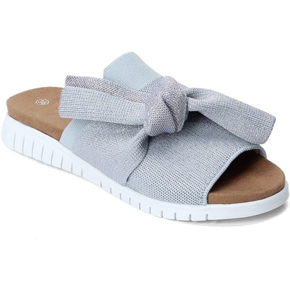 BERNIE MEV FREESIA Sandals Light Grey Silver