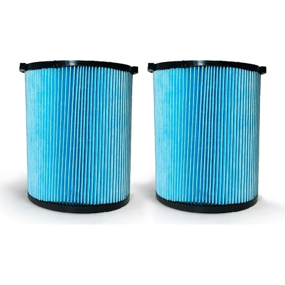 Nispira VF5000 3-Layer High-efficiency Replacement Filter Compatible with Ridgid Wet/Dry Vacs Vacuum 72952 5-20 Gallons WD1450 WD0970 WD1270 WD09700 WD06700 WD1680 WD1851 RV2400A. 2 Pack