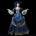 thumbnail image 2 of KEMAO Rococo Baroque Marie Antoinette Dresses 18th Century Renaissance Costumes Historical Period Dress Ball Gown, 2 of 5