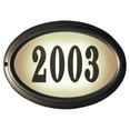 thumbnail image 2 of Edgewood Large Lighted Address Plaque in French Bronze Frame Color, 2 of 3