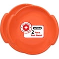 thumbnail image 1 of Superio Round Snow Saucer Sled, 24" Orange (2 Pack), 1 of 5