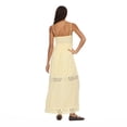 thumbnail image 4 of Forever 21 Women’s Maxi Dress with Lace Yoke Detail, Sleeveless Tiered Flowy Long Dress for Vacation and Casual Summer Styling, XS-XL, 4 of 6