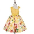 thumbnail image 2 of Girls One Shoulder Flower Dress Pageant Party Floral Formal Dresses 3-9T, 2 of 5