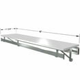 thumbnail image 2 of Arrange a Space Closet Hang Rod with Shelf 48in. White, 2 of 4