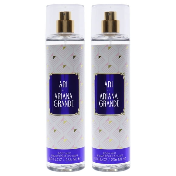 Bruma corporal Perfume Ari de Ariana Grande, 240 ml, para mujer, paquete de 2
