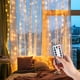 thumbnail image 2 of Guirnalda de cortina LED de 1/2/3 m para ventana, luces de cadena de hadas con USB, lámpara de cortina, decoración navideña para el hogar, dormitorio y ventana, 2 of 5