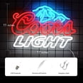 thumbnail image 2 of JFLLamp LED Neon Sign Beer Theme Letter Design Bright Light Wall Decor Lamp for Bar Home Display with Hook Stand, 2 of 5