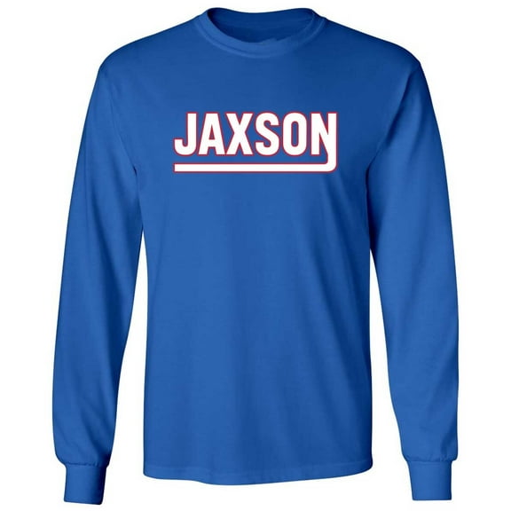 LONG SLEEVE Jaxson Dart Logo New York Shirt T-Shirt