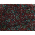 thumbnail image 4 of oneOone Georgette Viscose Fabric Leaves|Floral & Paisley Block Decor Fabric Printed BTY 42 Inch Wide, 4 of 4