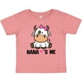 thumbnail image 3 of Inktastic Nana Loves Me Girl Cow Girls Baby T-Shirt, 3 of 5
