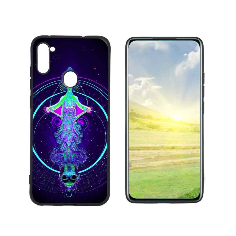 Compatible With Samsung Galaxy A11 Phone Case Psychedelic Trippy Alien compatible-with-samsung-galaxy-a11-phone-case-psychedelic-trippy-alien