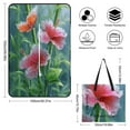 thumbnail image 2 of Butterfly Hibiscus Rain Bamboo Beauty Waterproof Picnic Blanket with Foldable Zipper, Suitable for Outdoor Use, Suitable for Travel, Camping, Beaches, Parks, Grasslands, Picnic Blanket Accessories, 2 of 8