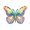 Model A, variant on YEPGAR 4 Pcs 3D Metal Butterfly Hanging Sculpture for Wall Fence Garden, Bohemian Nature Theme, Curved Metal Pendants for Living Room Supplies (Model D)