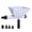 White, variant on navestar Pointing Grouting Machine Automatic Grout Tuck Pointing Cement Caulking Tool Black