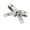 White, variant on Aellinatey Wing Hair Clip Bowknot Trend Headwear Sweet Balletcore Hairpin Women